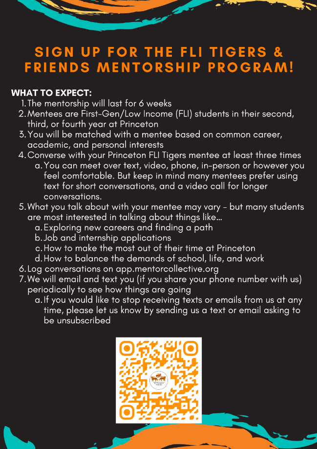 FLI Tigers & Friends Mentorship Program